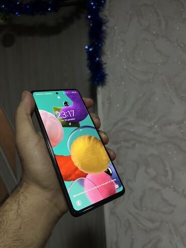 samsung a51: Samsung Galaxy A51, 64 GB, rəng - Qara