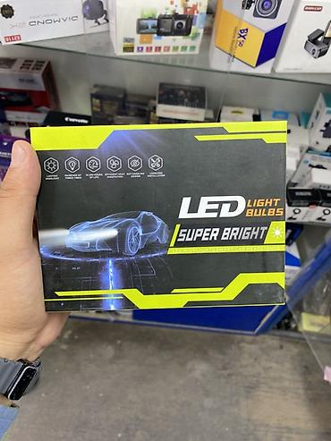лампы для передних фар: LED лампы для автомобиля Super Bright Описание: - Светодиодные — 1