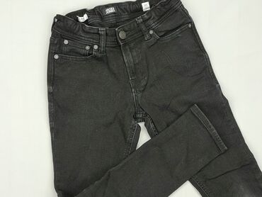 jeansy z wysokim stanem boyfriend: Jeans, 10 years, 134/140, condition - Fair