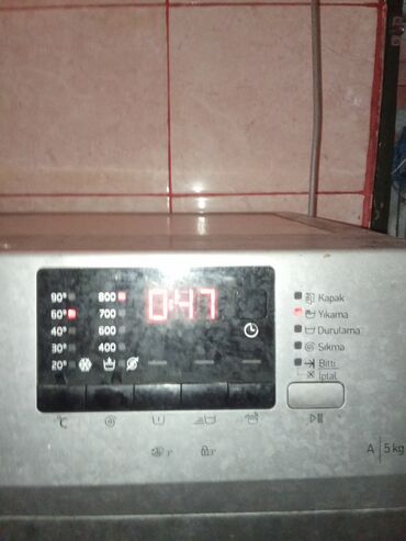 Paltaryuyan maşınlar: Paltaryuyan maşın Artel, 5 kq, İşlənmiş, Avtomat, Qurutma var, Kredit var, Ünvandan götürmə — 3