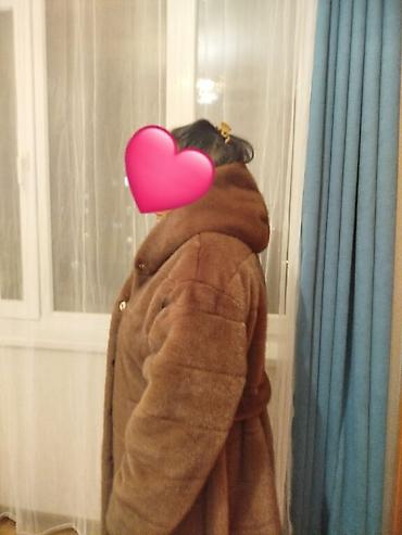 двухсторонняя: Шуба, Длинная модель, С капюшоном, 2XL — 7