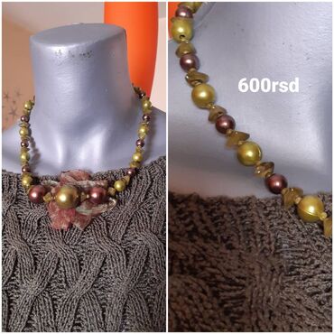 Ogrlice: Ogrlice 30 modela Hand Made, Tu sam za sva pitanja. Cene na slikama — 15
