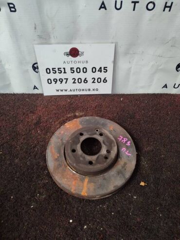 барабан тормозной: Тормозной диск Mercedes-Benz C-CLASS W203 M112 2.6 2002 перед. (б/у)