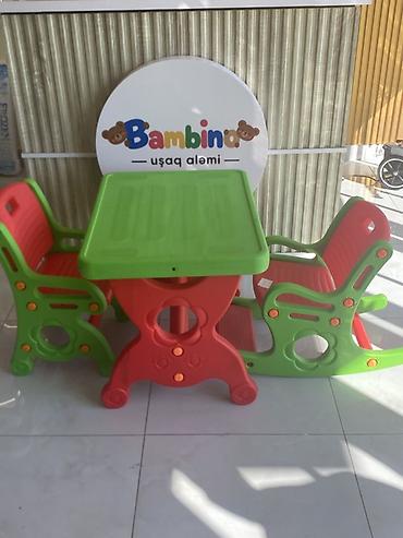 Qonaq otağı üçün, Yeni, Açılmayan, Dördbucaq masa, 2 stul