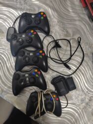 Xbox 360 & Xbox: Xbox 360 — içərisində 27 ədəd oyun var: GTA 5, Tomb Raider, Metro — 3