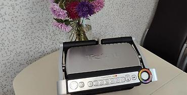 прижимной гриль: Электрический контактный гриль Tefal OptiGrill - Автоматический гриль — 2