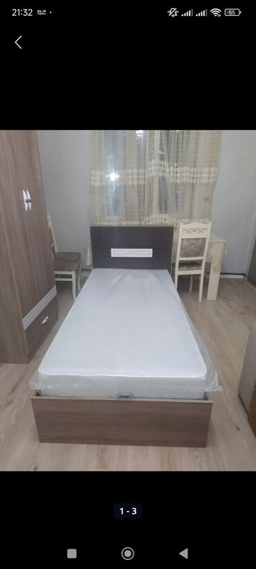 tek şifaner: Yeni, Açılan, 2 qapılı Düz dolab, Qarderob, paltar dolabı