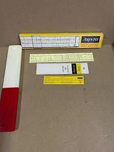 Ostali merni alati: Aristo TRILOG 0908 – logaritmar sa klizačem - Proizvođač: Aristo — 13