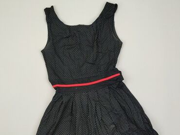 sukienka na ramiaczkach czarna: Sukienka, Trapezowa, S (EU 36), stan - Bardzo dobry