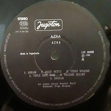 vinyl cena: Azrin lp na prodaju stanje 4,7/5 licno preuzimanje slanje moguce samo — 2