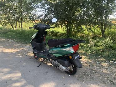 jilang: Скутер Jilang, зеленый металлик док нету - Кузов: компактный — 4