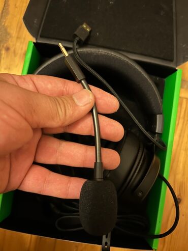 Orjinal razer kraken qulaqligi 1 ay iwdenib tezedi telefon ve kamputer