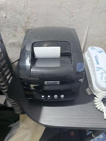 Соода жабдуулары: Термопринтер этикеток Xprinter XP-365B Принтер работал мало состояние — 1
