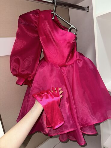 платье на 6лет: Детское платье, цвет - Розовый, Новый