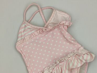 strój kąpielowy góra zakryta z fizbinami: Baby swimsuit, 9-12 months, 74-80 cm, Next, condition - Very good