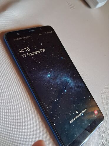 Samsung: Samsung Galaxy A7 2018, 64 GB, rəng - Göy
