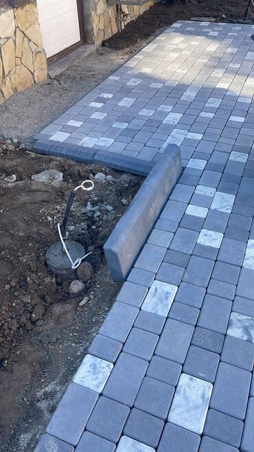 Кладка: Укладка брусчатки Гарантия, Бесплатная консультация, Монтаж Больше 6 лет опыта at lalafo.kg — 16 Кладка: Укладка брусчатки Гарантия, Бесплатная консультация, Монтаж Больше 6 лет опыта — 16