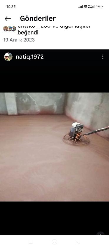 torba asfalt: Beton döşəmə işləmə avadanlıqları - Benzin mühərrikli beton kəsici — 4
