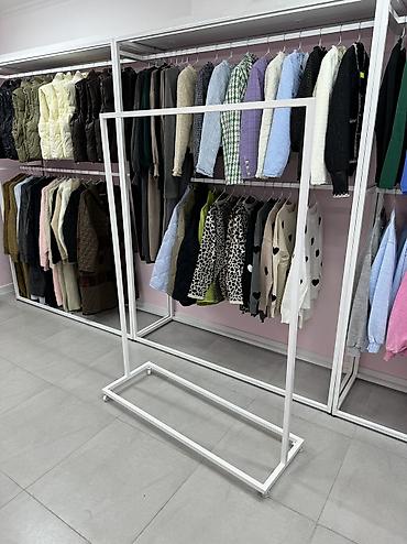 Мебель на заказ: Вешалка лофт Из металла Качественно Размер:1800х1300х400 Есть — 8