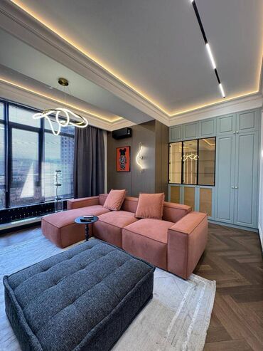 центральная мечеть: 2 комнаты, 79 м², Элитка, 7 этаж, Дизайнерский ремонт