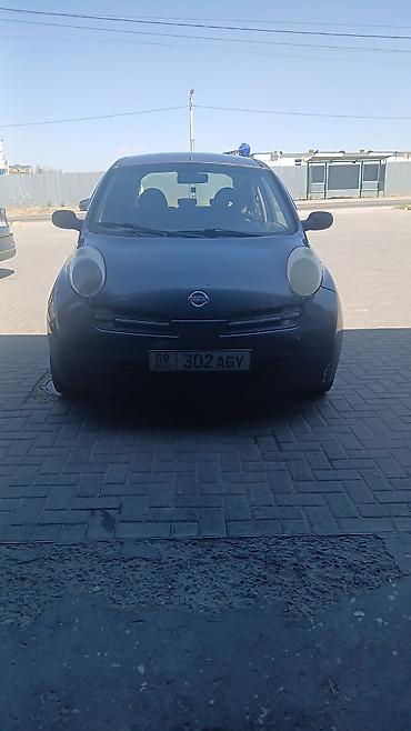 арзан матиз 1: Nissan Micra: 2003 г., 1.3 л, Кол менен иштөөчү, Бензин, Хетчбек — 1