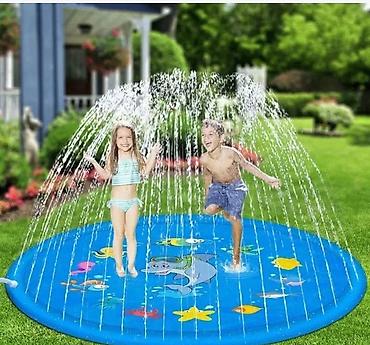 slike more: Dečiji prskalica-bazen za dvorište – „splash pad“ - Okrugla vodena — 1