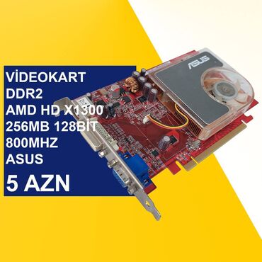 Ana platalar: Videokart Asus GeForce 210, < 4 GB, İşlənmiş