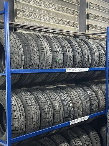Зимние шины 195/65 R15 - Размер: 195/65 R15 (указан на стеллаже). -
