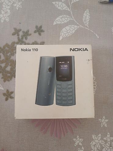 nokia 110: Nokia 110 4G, < 2 GB Memory Capacity, rəng - Boz, Düyməli — 3
