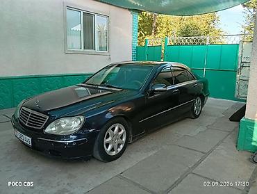 Mercedes-Benz S-Class: 1999 г., 4.3 л, Автомат, Бензин, Седан