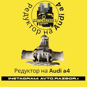 средний кузов двух скат: Задний редуктор Audi