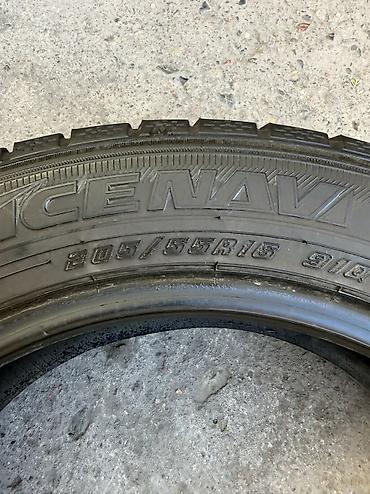 15 5 38: Шины 205 / 55 / R 16, Зима, Б/у, 1 шт, Легковые, Япония, GoodYear — 3