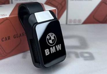держатель очков: Держатель для очков в машине с лого BMW "WSTYJJ001" ﻿Держaтель для — 3