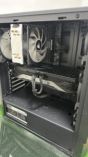 Стол компьютерлери, жумуш станциялары: 🎮 ИГРОВОЙ ПК RTX 3070 + МОНИТОР 2K 27” + ПОЛНЫЙ КОМПЛЕКТ Продаю — 4