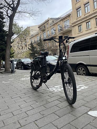 Elektrik velosipedlə sərbəst işləmək istəyənlər üçün ideal fürsət! -
