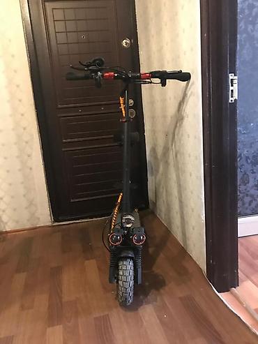 Электротранспорт: Elektrik skuter – oturacaqlı, güclü işıqlandırma və amortizasiya ilə — 8