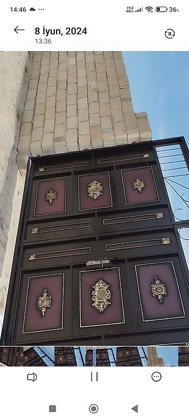 Həyət darvazaları: Yaşma bağları Dənizə 5 deyqeliy mesafe hasarı dövrələmə 10 das — 2
