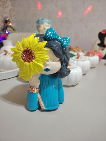 Fiqurlar: Fiqur, Gips, rəng - Ağ — 15