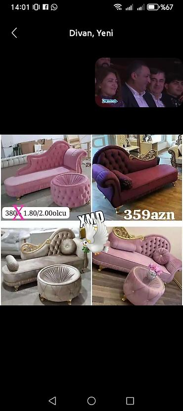 jozefin divan: Divan, Yeni, Açılmayan, Bazasız, Vеlur parça — 1