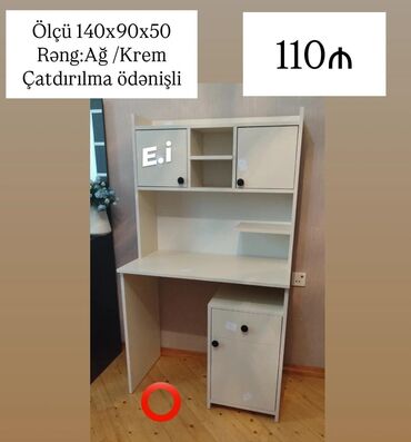 Masa və oturacaq dəstləri: Oğlan və qız üçün, Yeni, Yazı masası