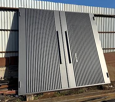 Откатные ворота: Металлические ворота любых размеров на заказ 🔒 Защитите свой дом — 13