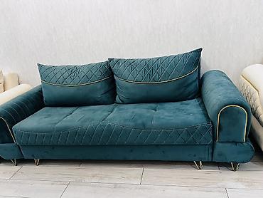 divan satışı: Mebel dəsti – 3 nəfərlik divan + 2 ədəd kreslo Her biri bazali ve — 4