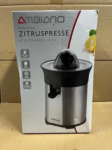 Sokovnici: Ambiano električna cediljka za citruse - Snaga: 60 W - — 4