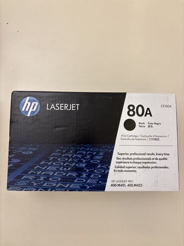 VAZ (LADA): HP LaserJet orijinal Katric I – 80A (CF280A) - Rəng: Qara