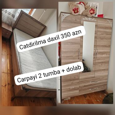 cüt kravatlar: Tək kravat 2 ədəd yanında tumbası dolabı ilə birlikdə çatdırılma baza