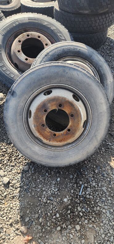 фара некся 2: Колеса в сборе 225 / 75 / R 17.5, Грузовики/Автобусы, Железные, отверстий - 6