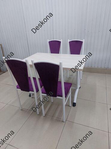 столы обеденные: Комплект стол и стулья Кухонный, Новый
