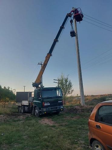 Услуги крана-манипулятора (DAF 75CF с установкой XCMG) - Подъём и