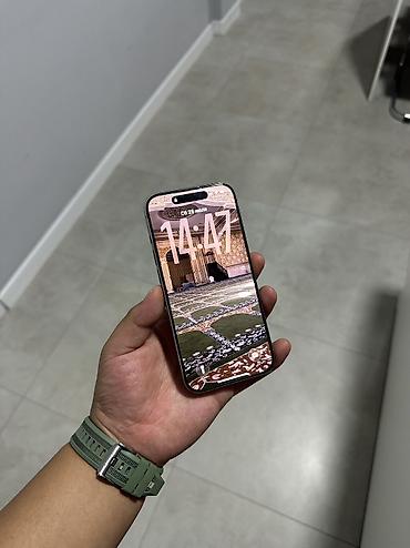iphone cs max: IPhone 15 Pro, Б/у, 256 ГБ, Natural Titanium, 95 % — 1