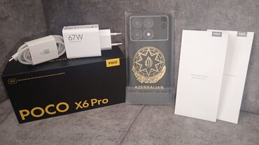 Poco: Poco X6 Pro 5G, 512 GB, rəng - Boz, Düyməli, Sensor, Barmaq izi — 3